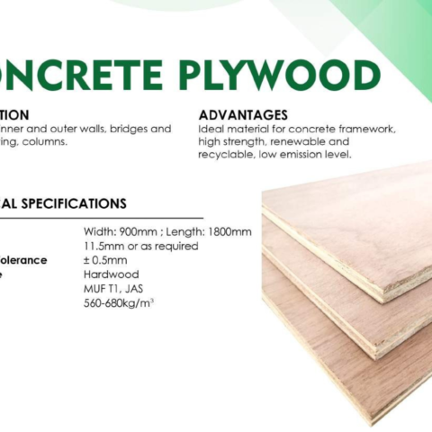 Concrete PLYWOOD