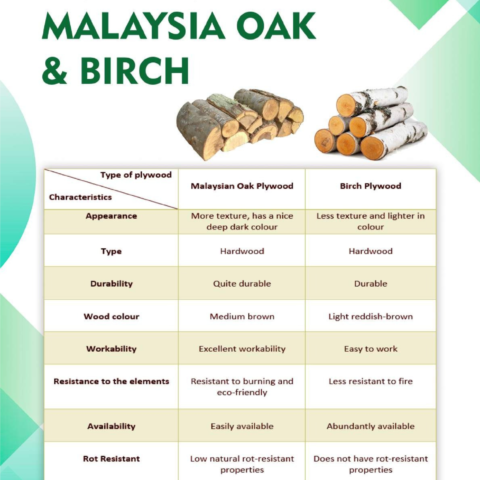 Malaysia Oak & Birch
